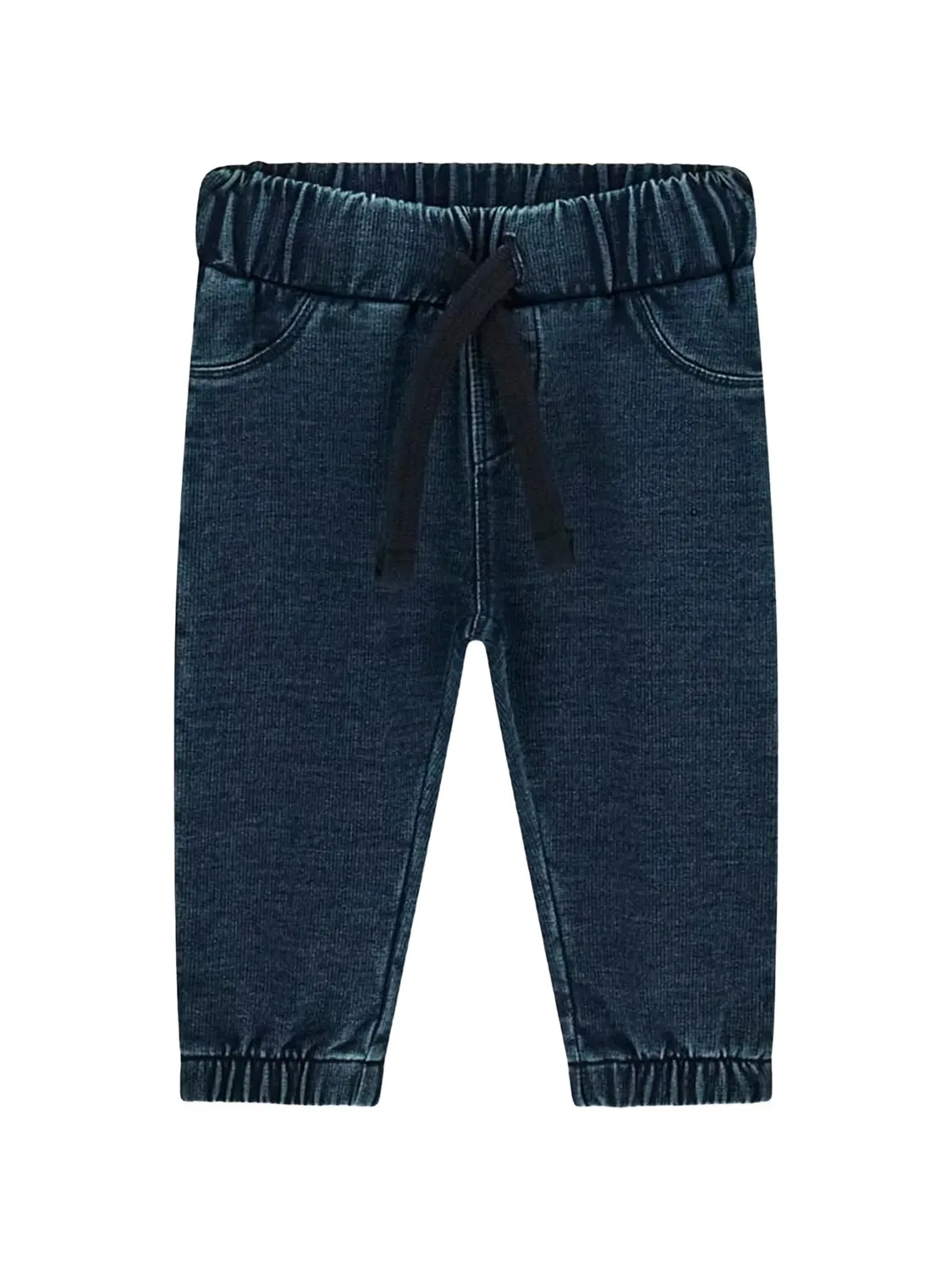 Комплект из топа и брюк с графичным принтом Guess Kids, синий — фото 3