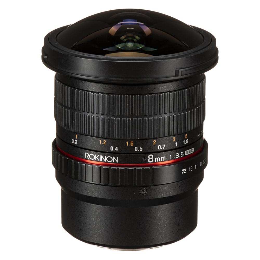 

Объектив Rokinon 8mm f/3.5 UMC Fisheye CS II, Micro 4/3 Mount, черный