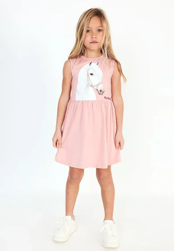Платье с принтом Jersey dress Miss Melody, bridal rose