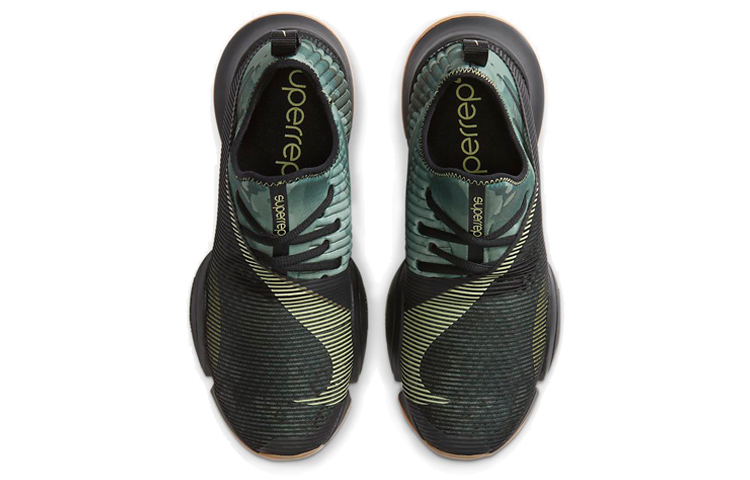 Кроссовки Nike Air Zoom SuperRep, черный/зеленый — фото 4