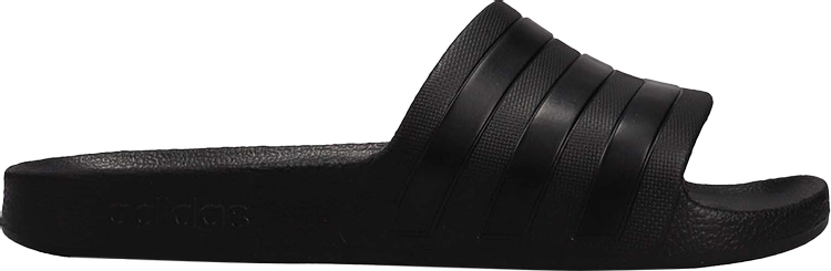 Сандалии Adidas Adilette Aqua 'Core Black', черный - фото