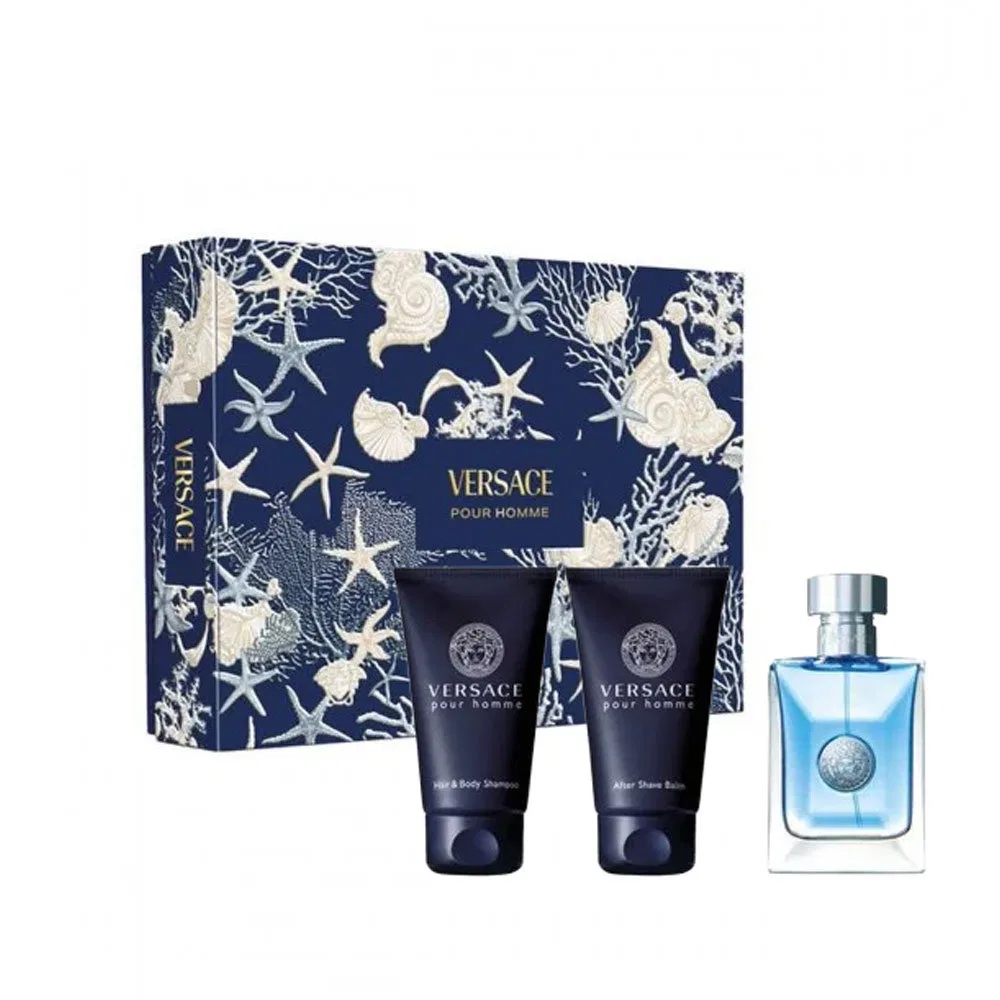 Мужской набор парфюмерии Versace Pour Homme, Цвет Black