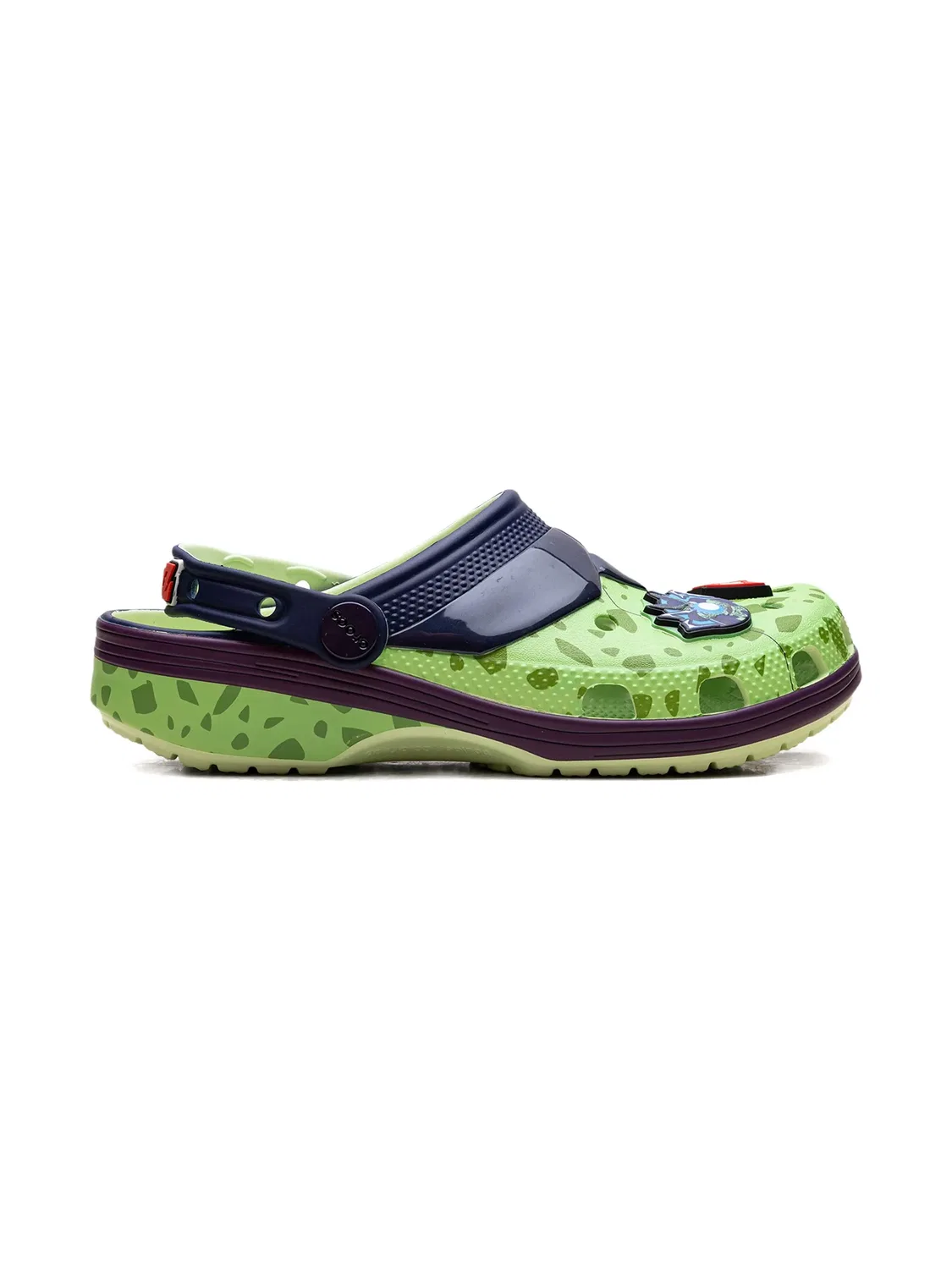 Кроксы DBZ Cell Green/White Crocs, зеленый — фото 4