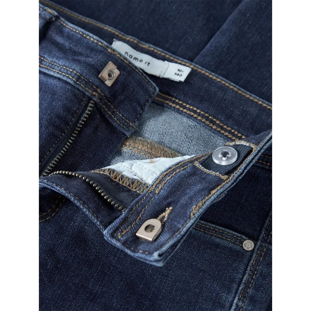 Джинсы Skinny Fit Boot Name It, синий — фото 4