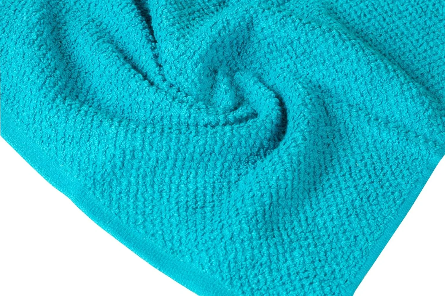 Набор мочалок Popcorn Fabric Wash Cloths Living Fashions, 24 шт, 12x12 дюймов, Teal, Cream, Taupe — фото 3
