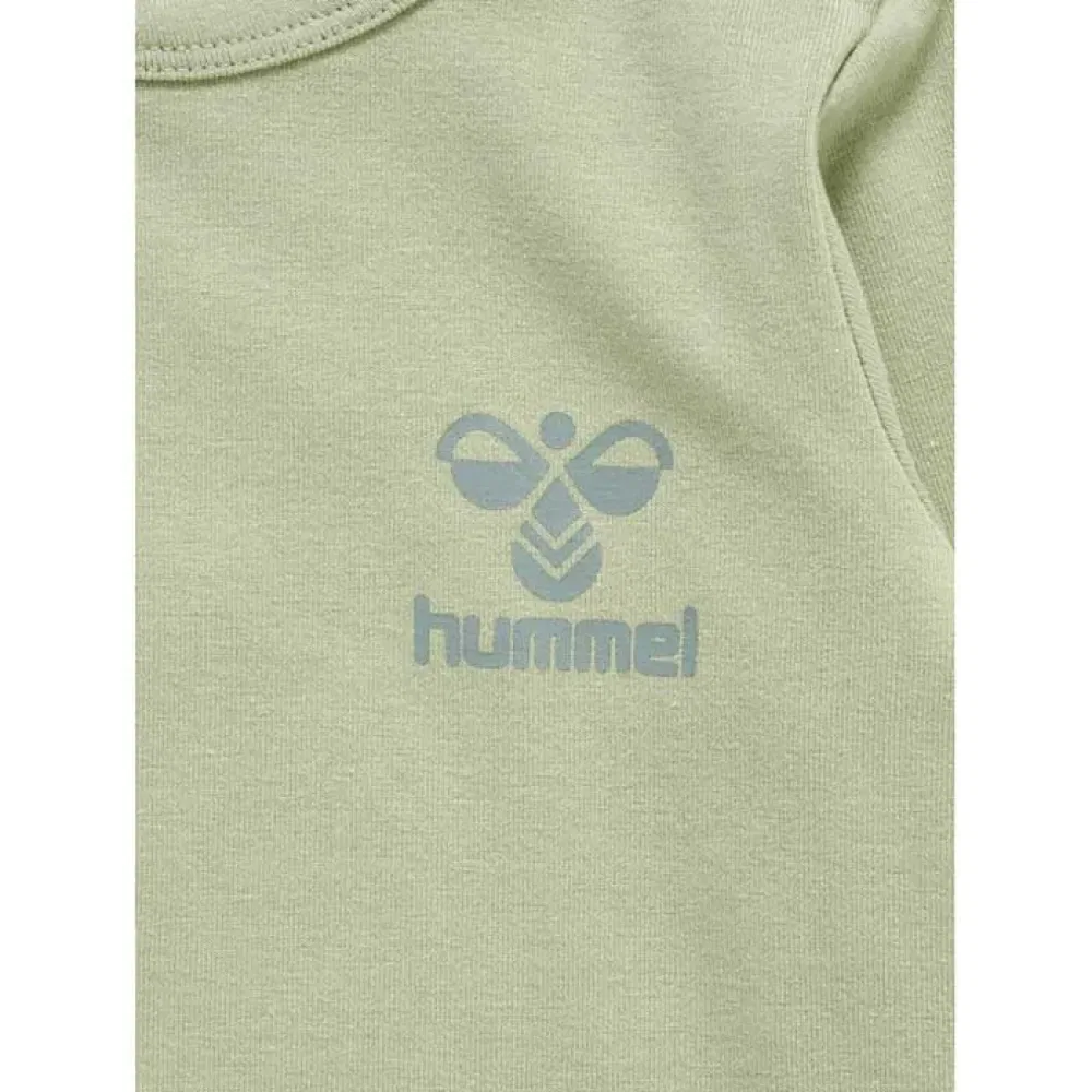 Боди с длинным рукавом Mino Hummel, зеленый — фото 3
