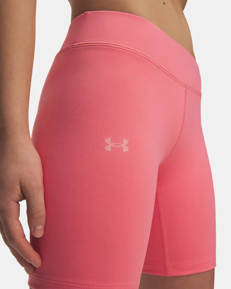 Велошорты детские с внутренним швом 16,5 см, влагоотводящие, UA Motion UnderArmour, Bittersweet Pink/Posh Pink — фото 4