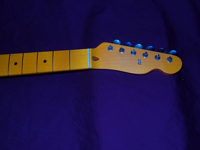 

1950-е годы FAT C Light Relic Telecaster гриф Allparts Лицензированный кленовый гриф Fender Telecaster Neck