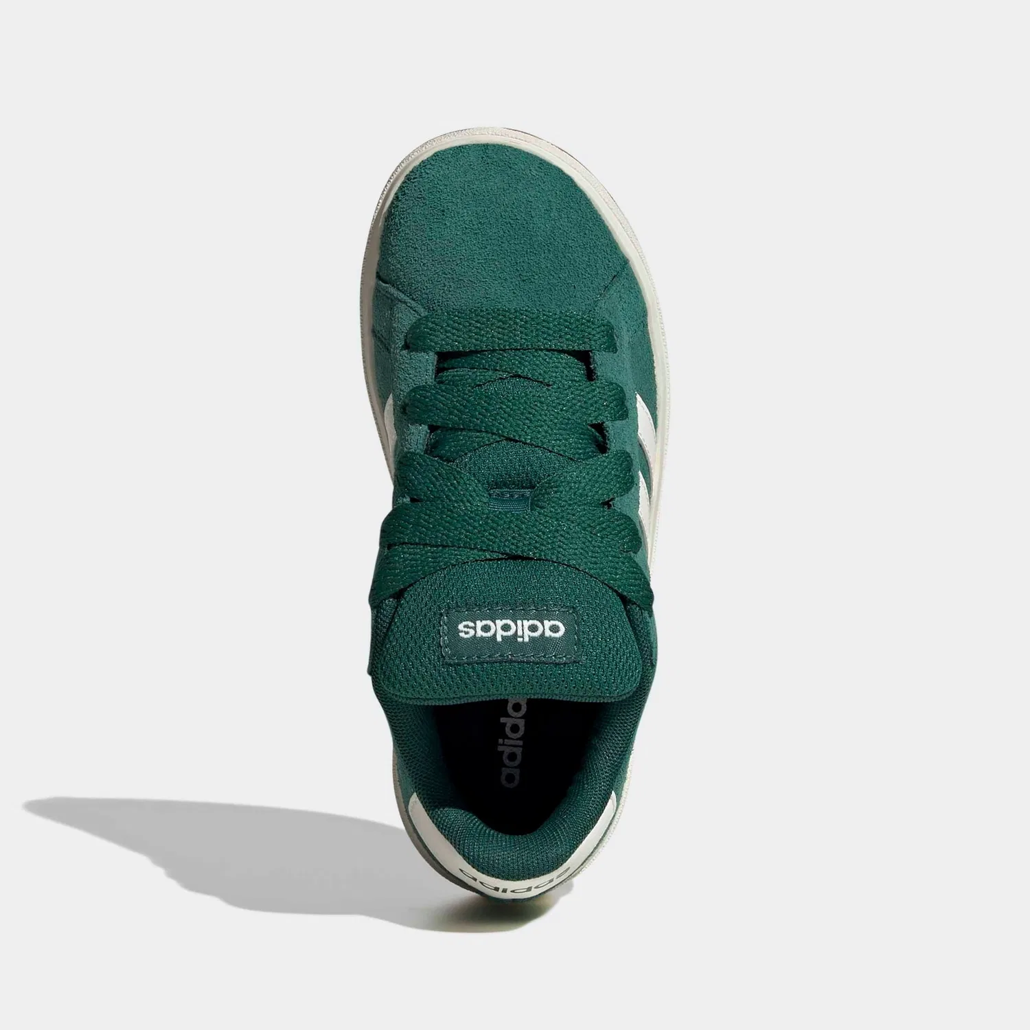 Детские кроссовки с дизайном от Campus 00 Adidas Sportswear, Collegiate Green/Off White — фото 4