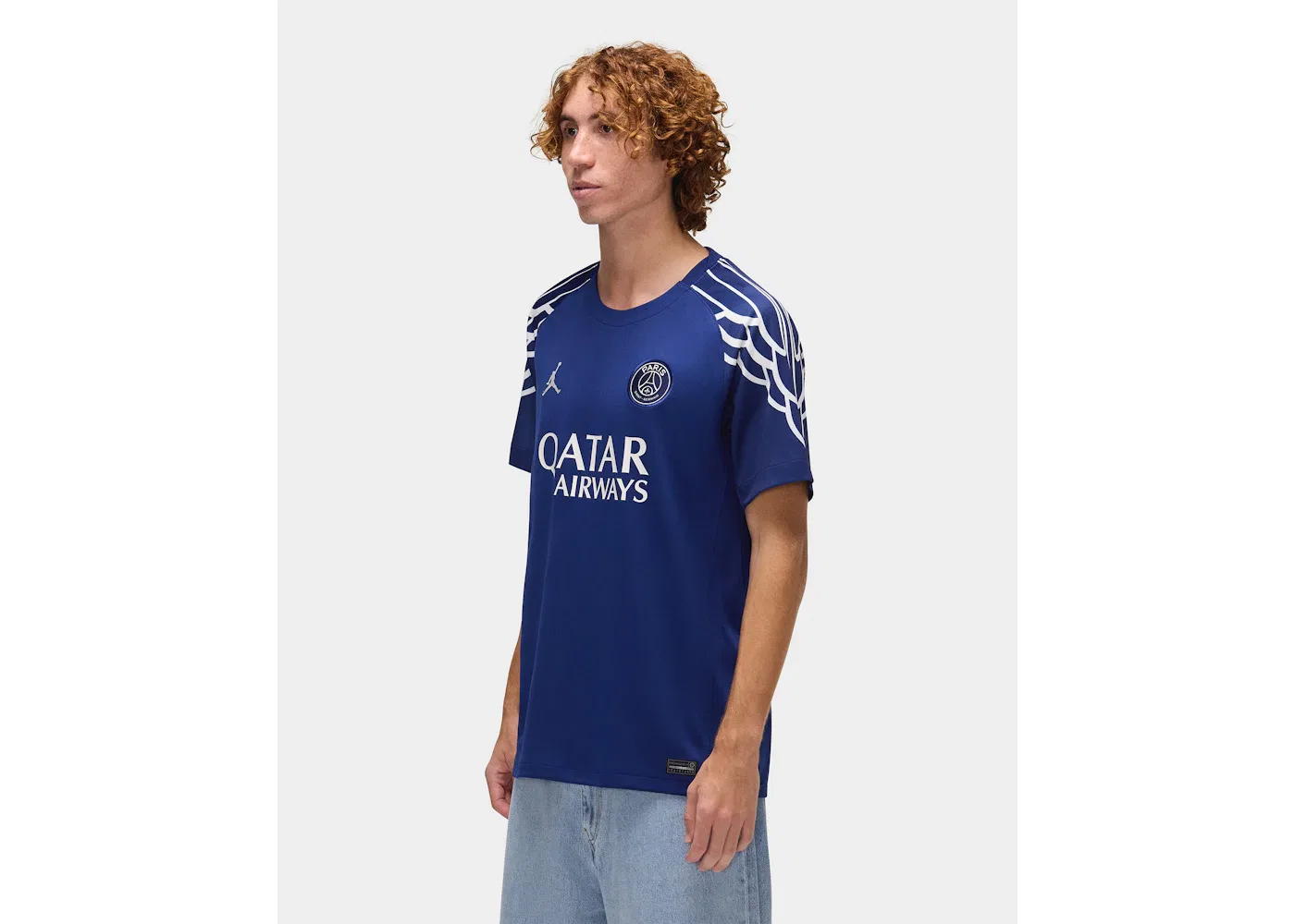 Мужская футбольная джерси с принтом Nike 2024/25 Paris Saint-Germain PSG Fourth Jersey, Multicolor — фото 3
