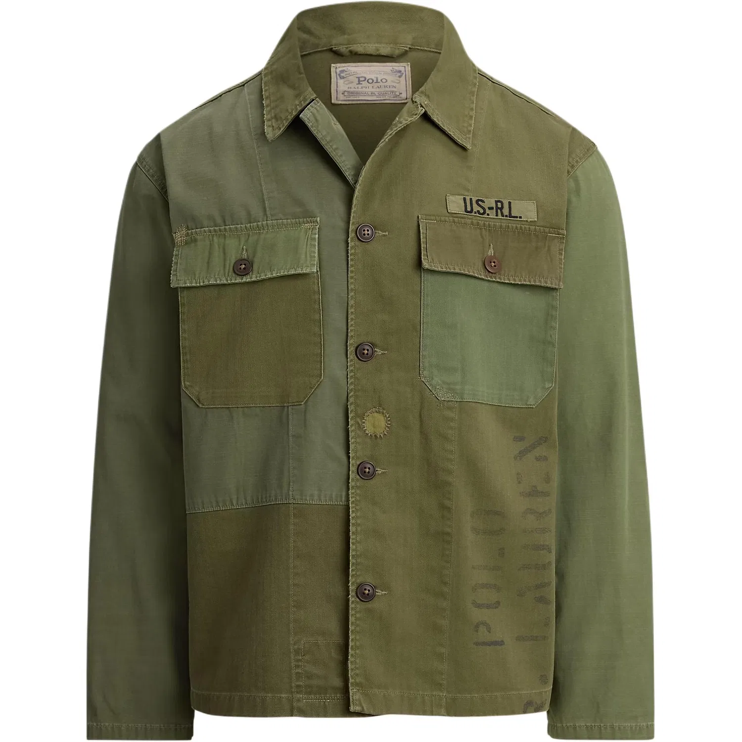 Мужская куртка с нагрудным карманом Polo Ralph Lauren, Olive Green