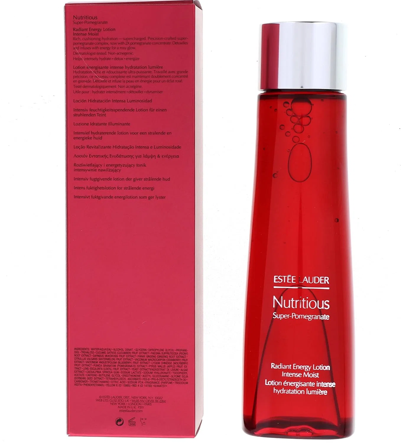 Лосьон тонизирующий Estee Lauder Super Pomegranate Radiant Energy Lotion Intense Moist, 200 мл — фото 3