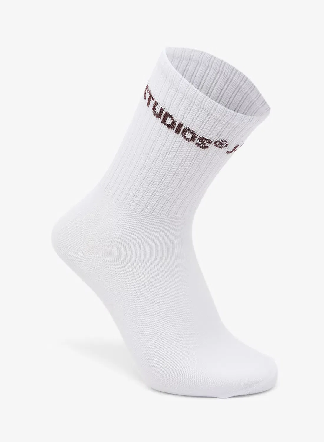 Носки низкие 3 пары в упаковке Jack & Jones Junior, белый черный — фото 2