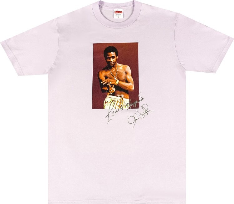 

Футболка Supreme Al Green Tee 'Light Purple', фиолетовый