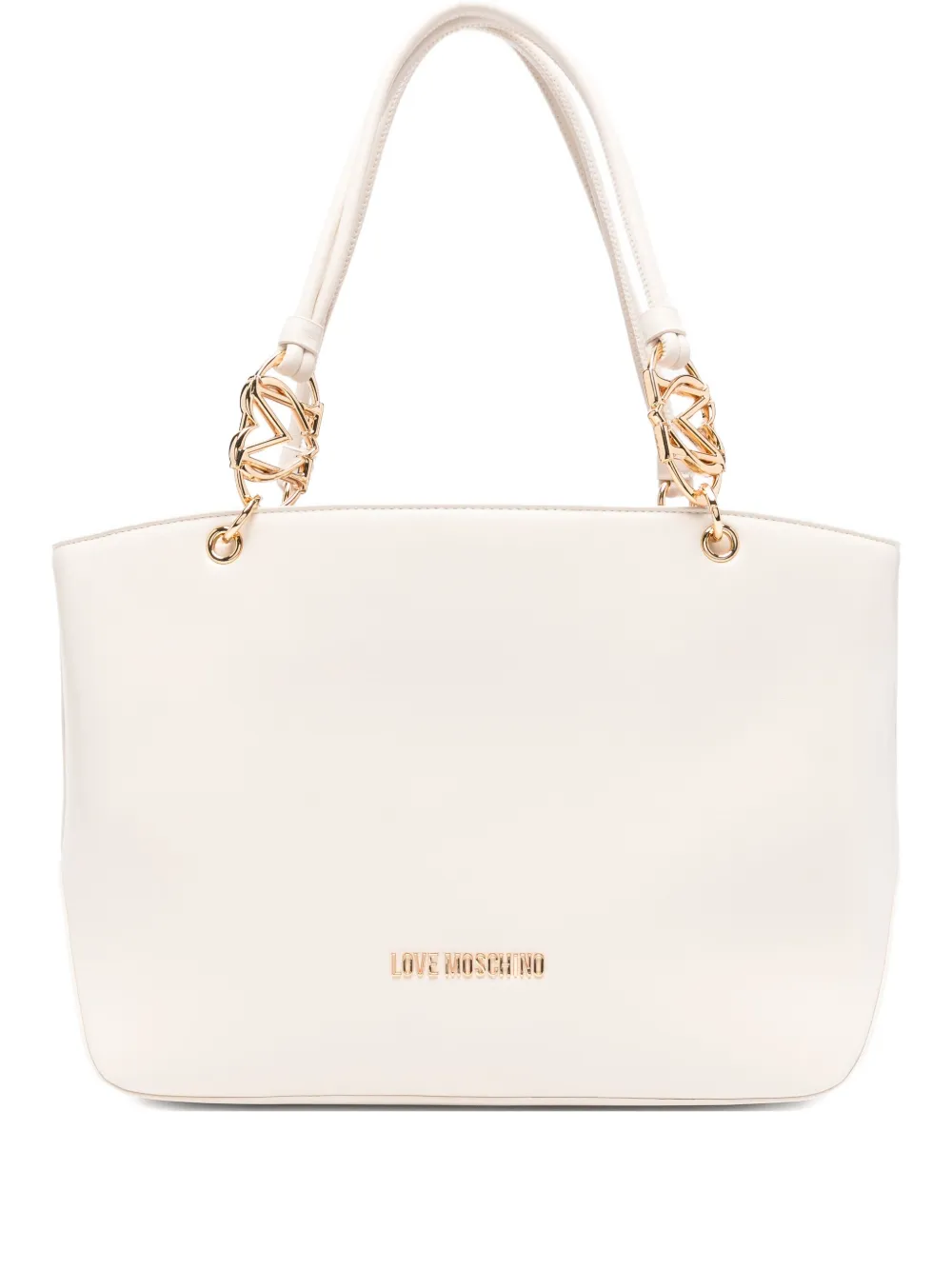 

Сумка-тоут с логотипом Love Moschino, нейтральный