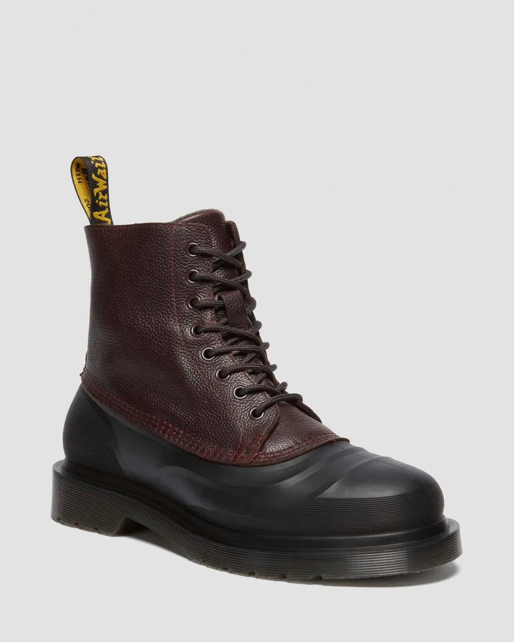 Сапоги Dr. Martens 1460 на флисовой подкладке, темно-коричневый / черный