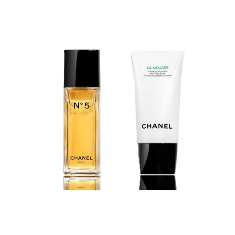 Набор парфюмерной воды и очищающего средства CHANEL, 50 мл + 150 мл, N5, Camellia Cleanser — фото 4
