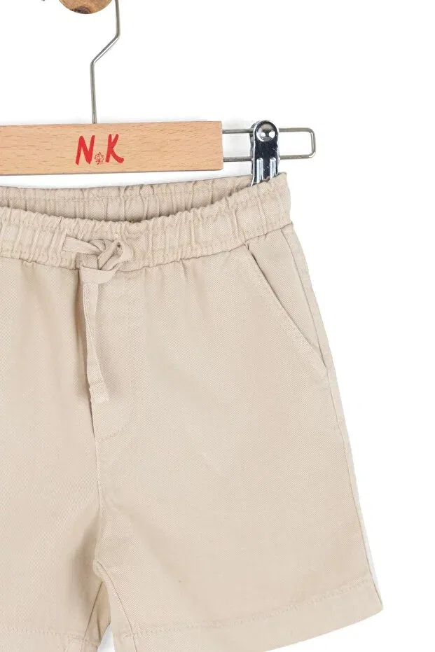 Детские шорты для девочек с запахом Nk Kids, Nude Color — фото 2