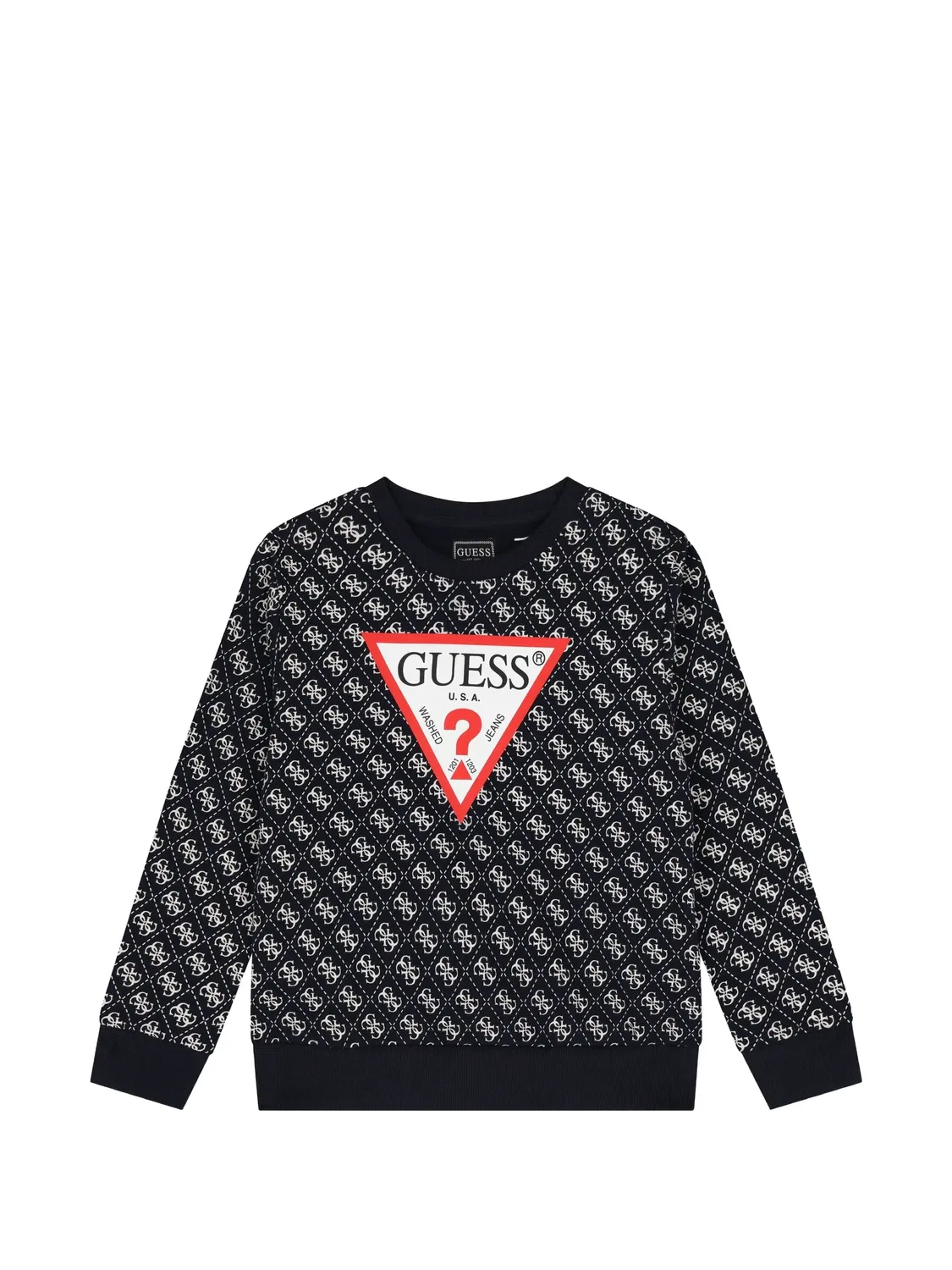Толстовка черная GUESS, черный