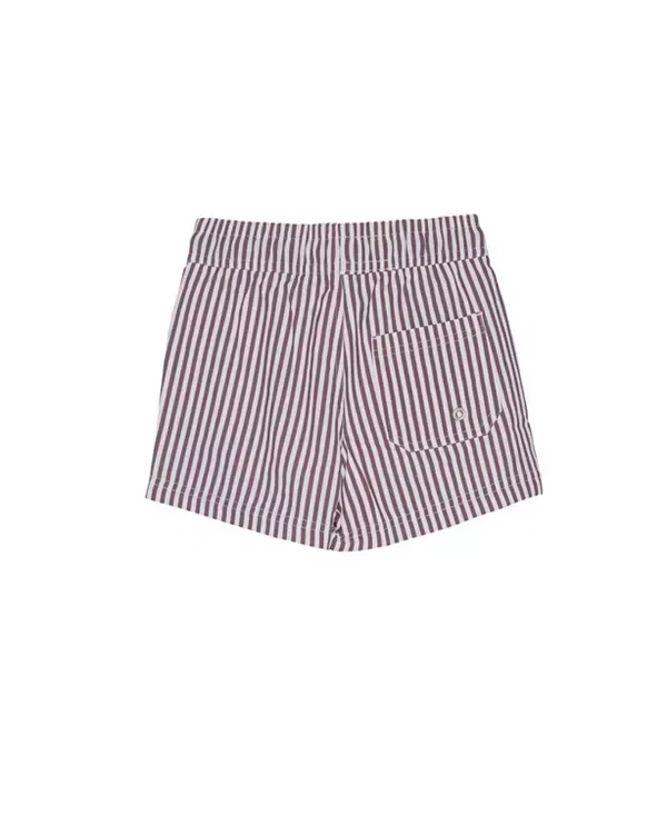 Детские шорты для плавания для мальчиков с принтом Beach Scout Drawstring Gottex Kids, Brown-White — фото 2