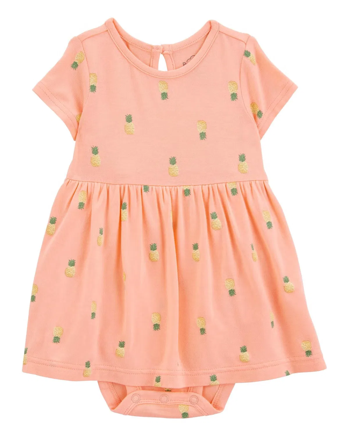 Платье-боди с принтом ананаса Purelysoft Carter'S, розовый