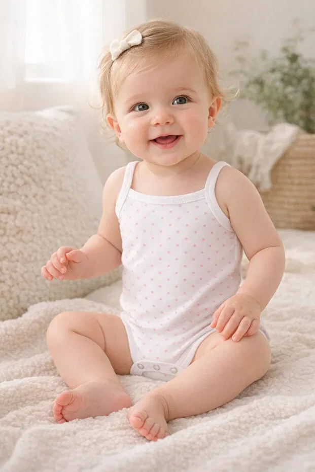 Детское боди для новорожденных хлопковое Mother Love, White — фото 3