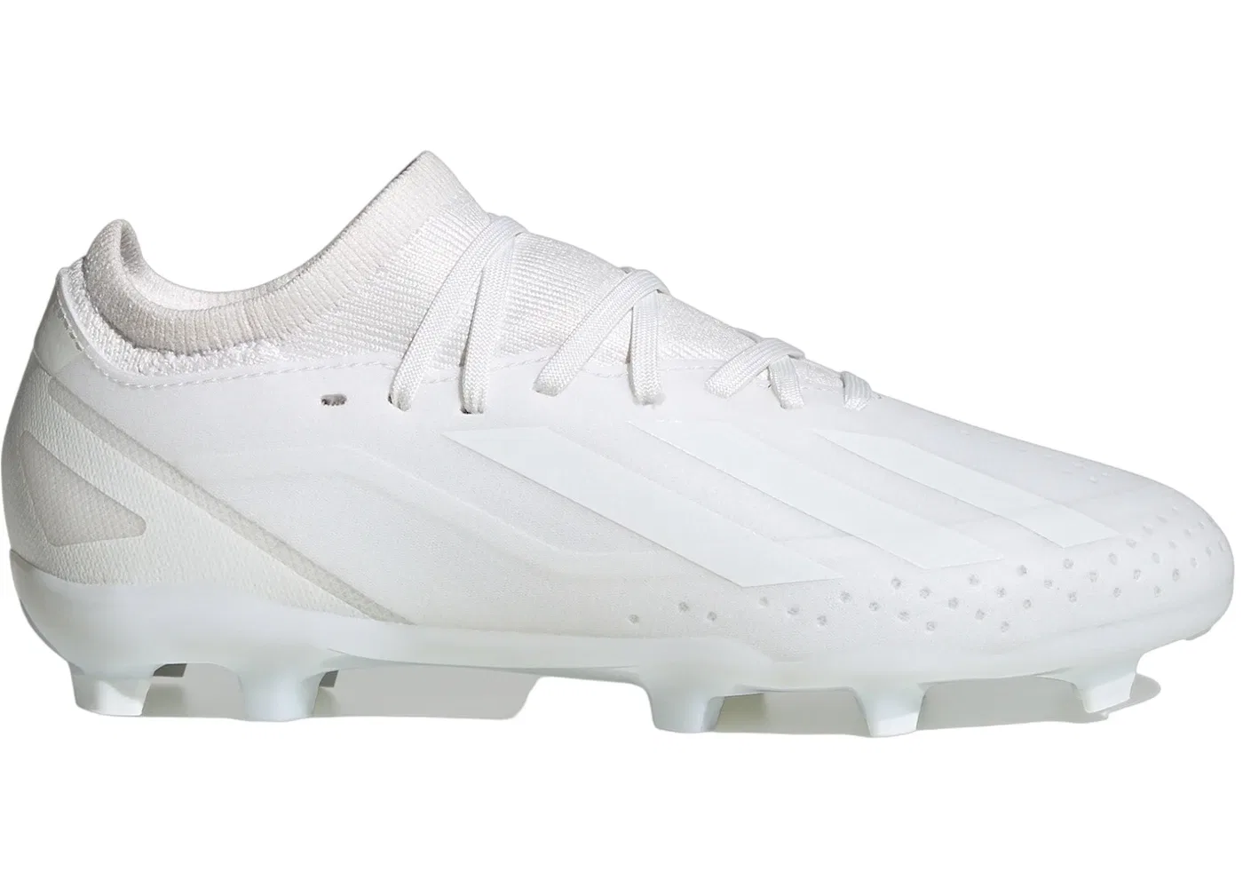 Детские бутсы с длинным рукавом Adidas Crazyfast.3 FG Adidas, Cloud White Cloud White Cloud White