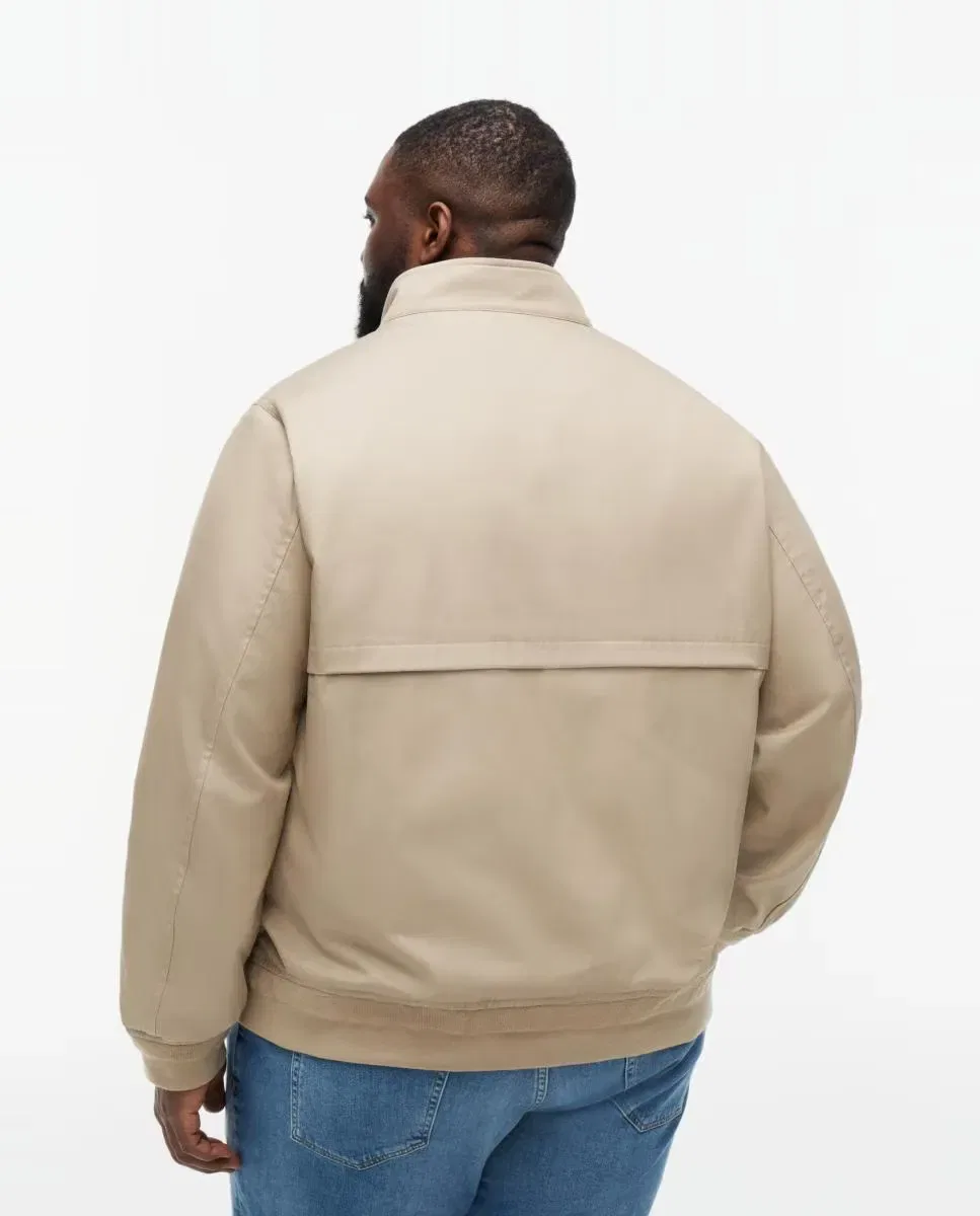 Мужская куртка-авиатор из хлопка Tommy Hilfiger, Beige — фото 2