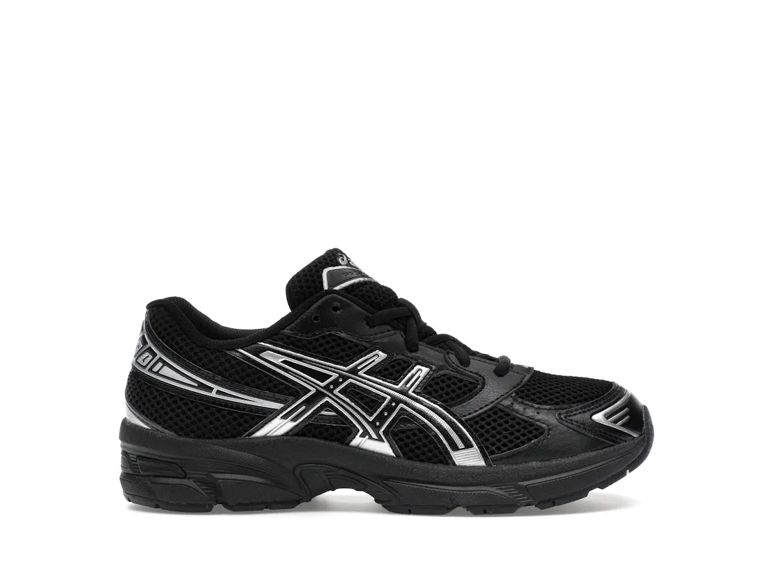 Детские кроссовки с сетчатым верхом ASICS Gel-1130, Black Pure Silver