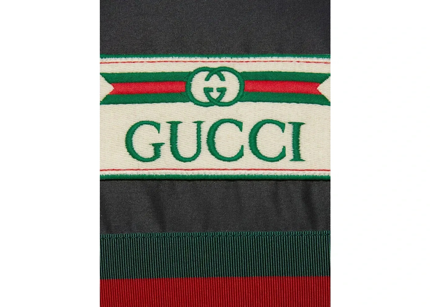 Мужской жилет с принтом Gilet Gucci, Ivy Green/Navy Blue/Red — фото 2