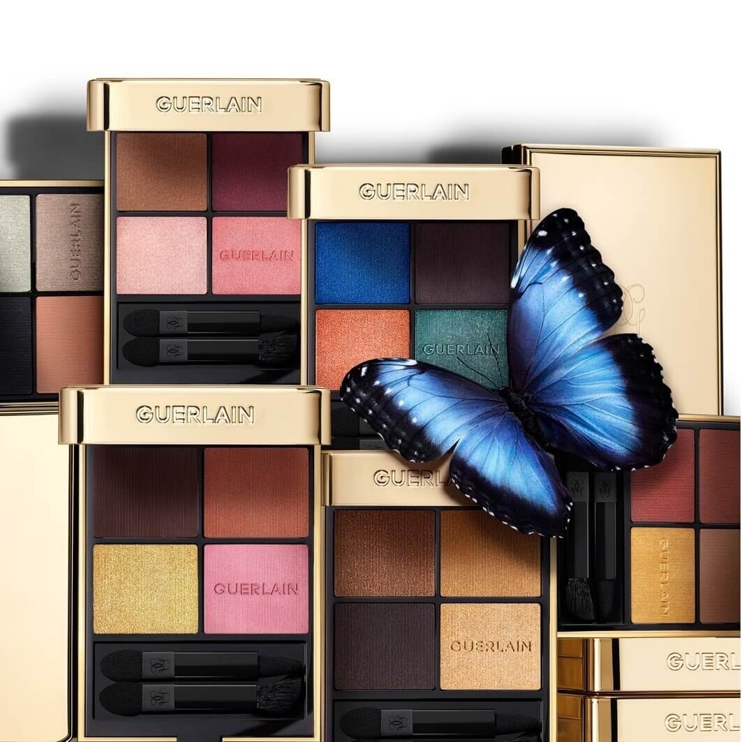 Палетка теней для век Guerlain Ombres G, оттенок Wild Nudes — фото 4