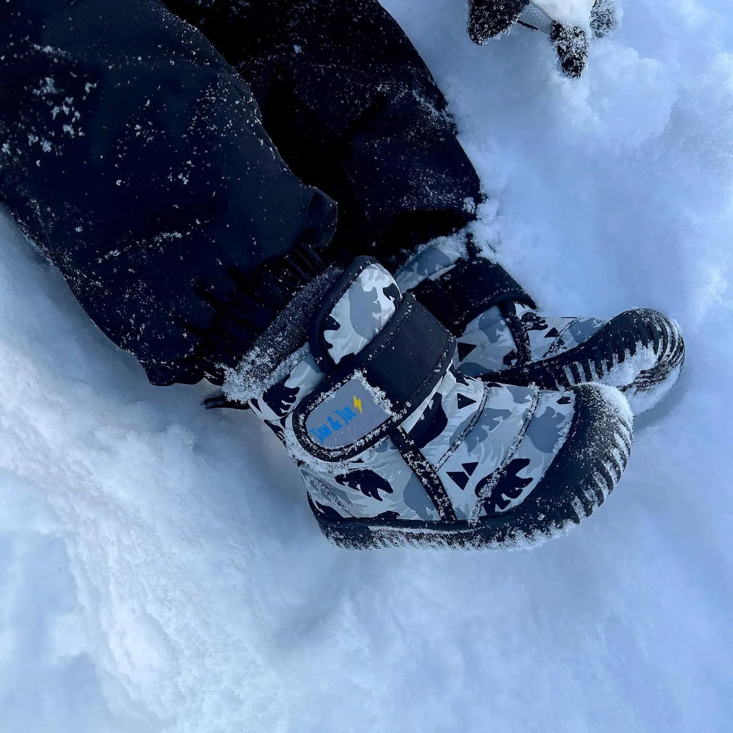 Детские снежные ботинки для мальчиков Toasty-Dry JAN & JUL, Toasty-Dry Bear — фото 3