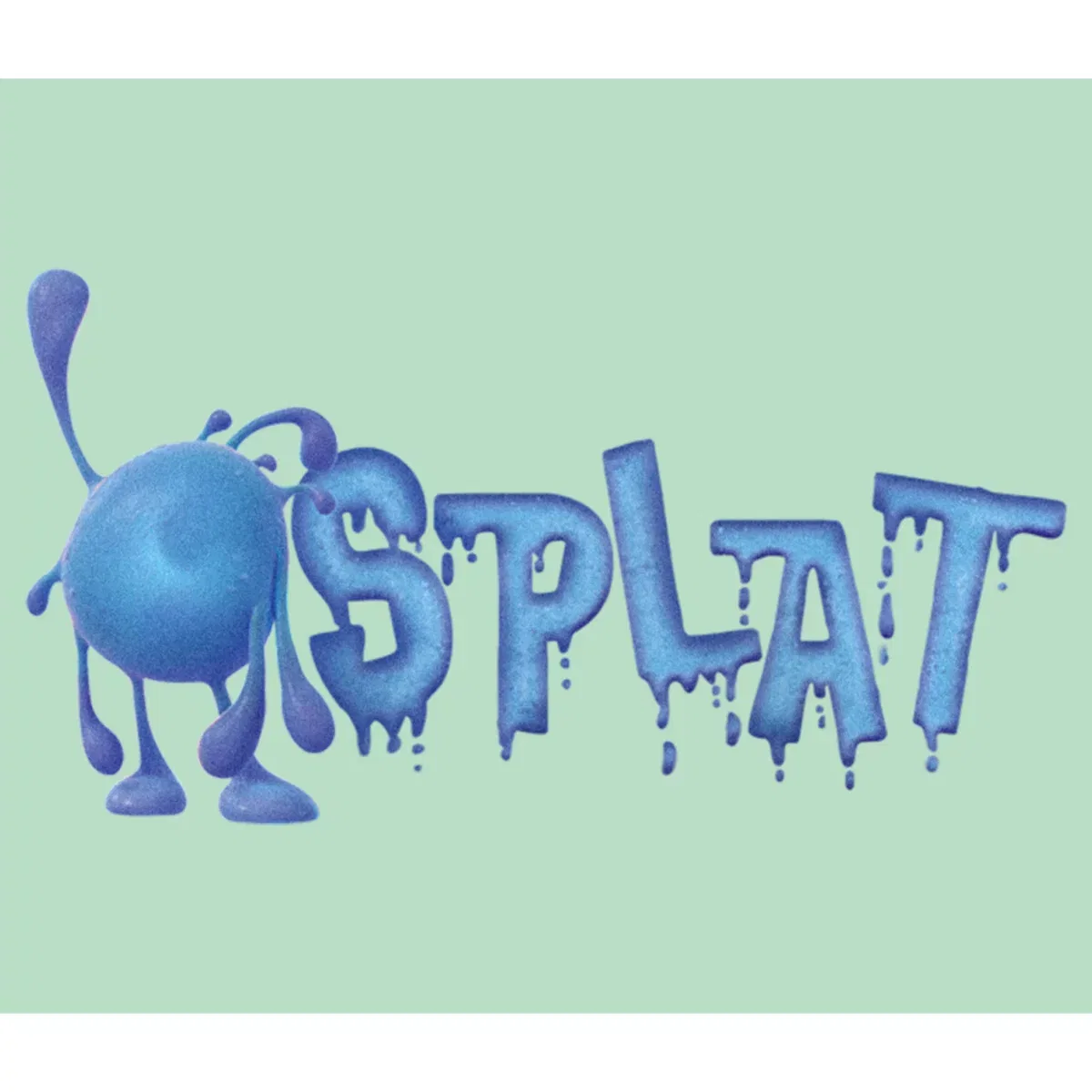 Детская футболка с принтом Strange World Splat Drip Logo Disney, Mint — фото 2