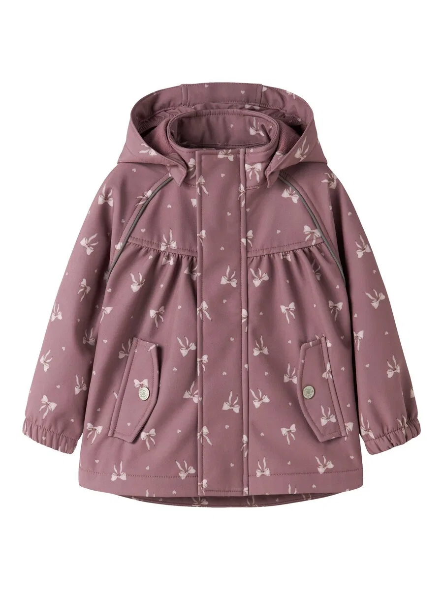 Куртка NAME IT для межсезонья 'NMFALFA08' в ягодном цвете