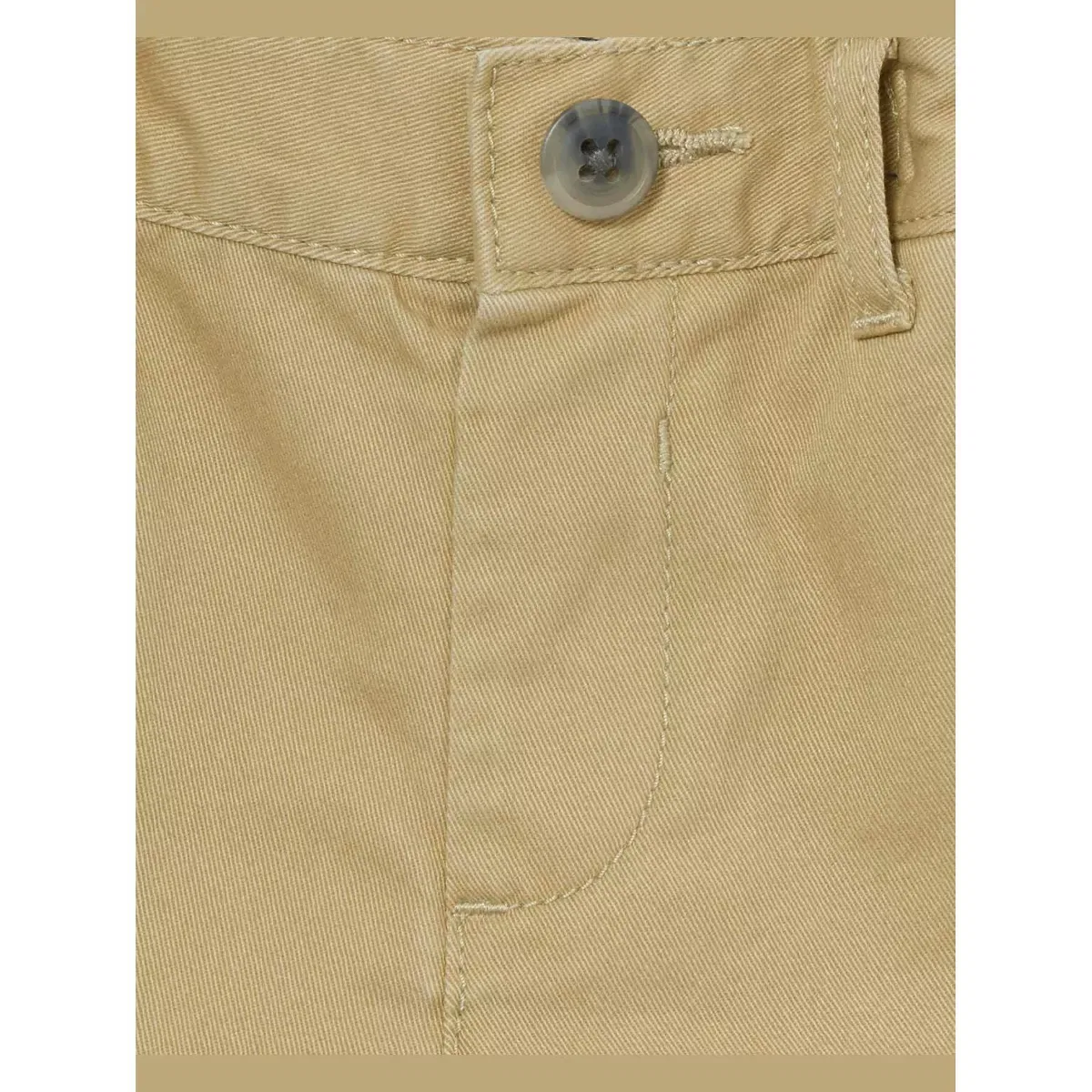 Детские шорты для мальчиков классические из твила Chino Shorts The Children's Place, Tan — фото 2