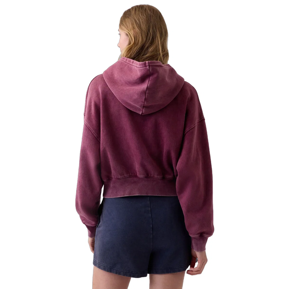 Женская толстовка GAP, Dark Purple Red — фото 3