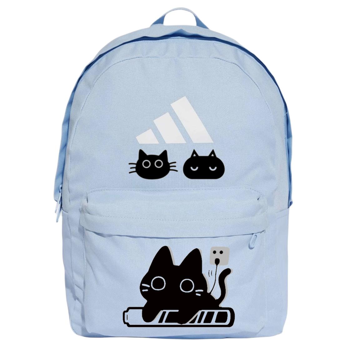 

Adidas Женский рюкзак из ткани светящийся синий, Charging Cat