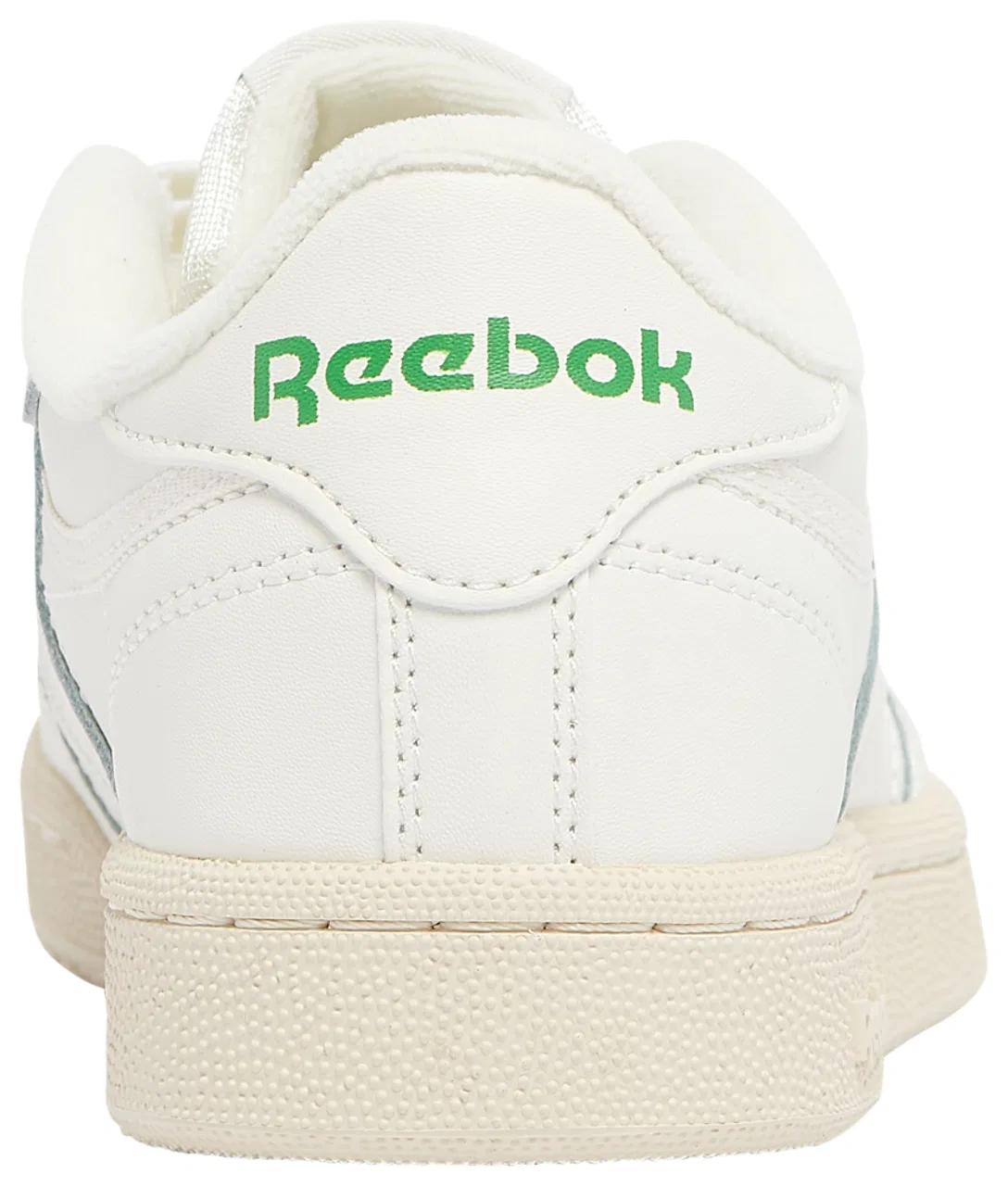 Кроссовки для мальчиков Club C 85 Vintage Reebok, белый/зеленый — фото 4