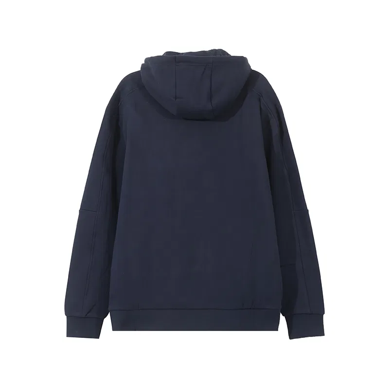 Мужской худи с логотипом Emporio Armani, Navy Blue — фото 4