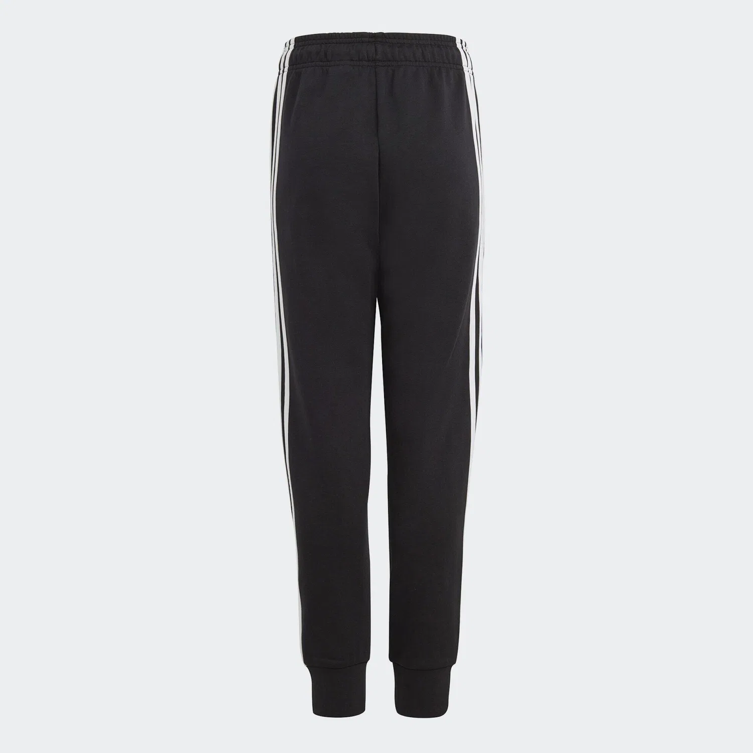 Детские спортивные штаны с тремя полосами Future Icons 3-Streifen Cotton Hose Adidas, Schwarz Weiss — фото 3