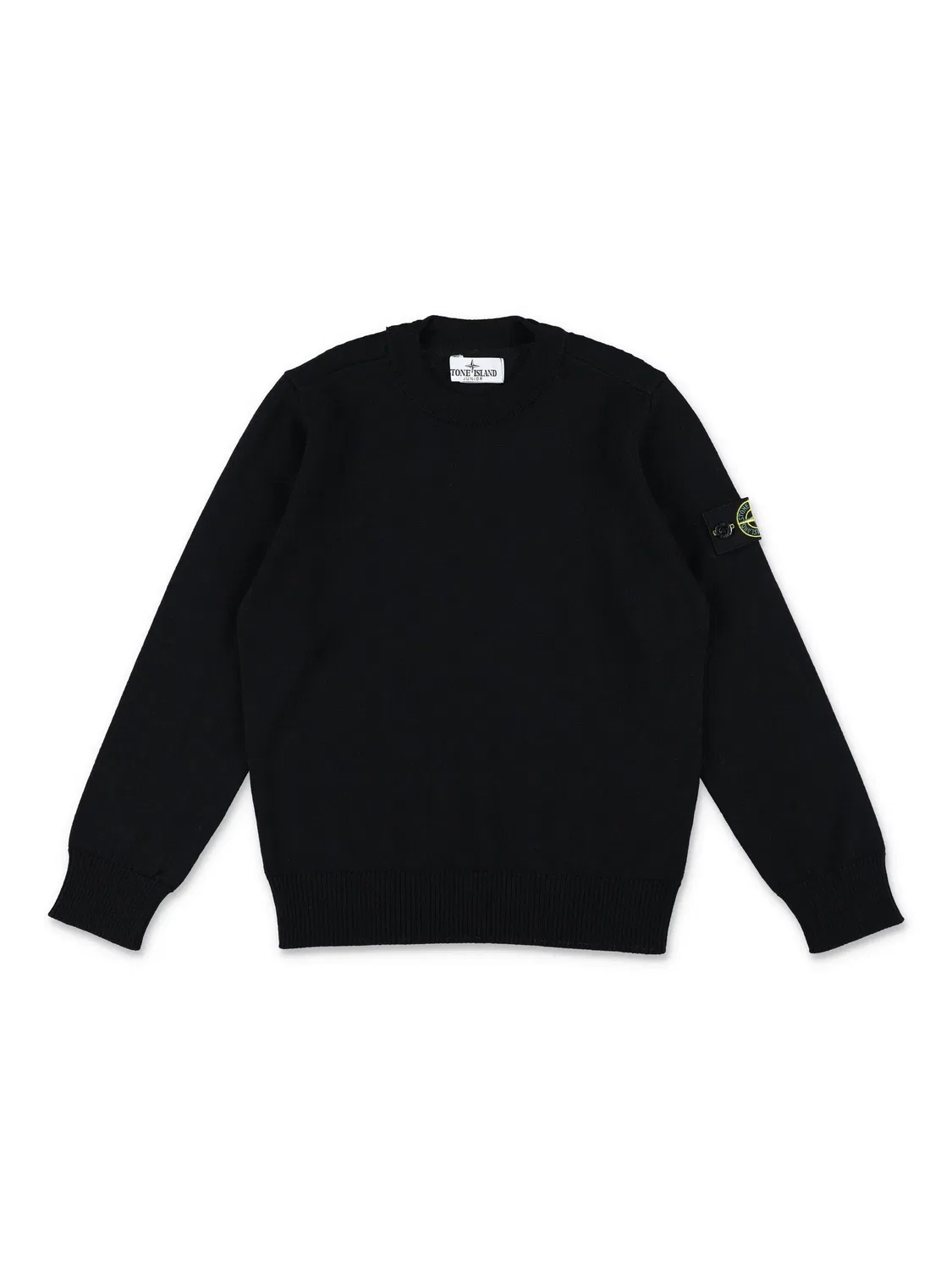 Толстовка с компасным значком Stone Island, черный