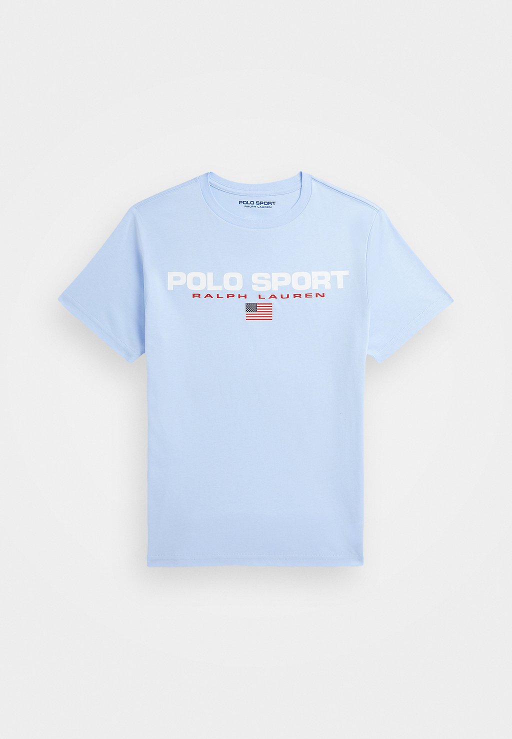

Футболка с принтом POLO SPORT COTTON JERSEY TEE Polo Ralph Lauren, светло-голубой