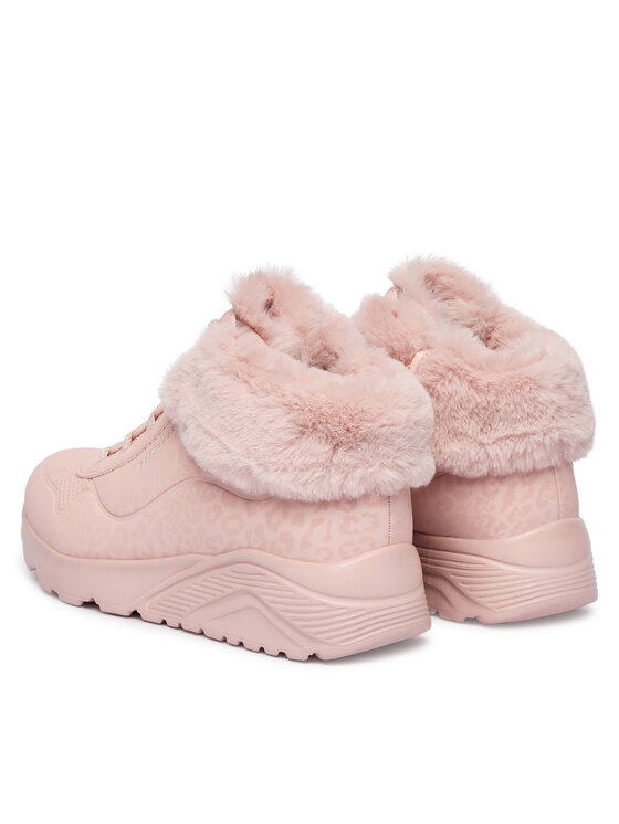 Туфли на шнуровке Uno Lite 310362L BLSH Skechers, розовый — фото 3