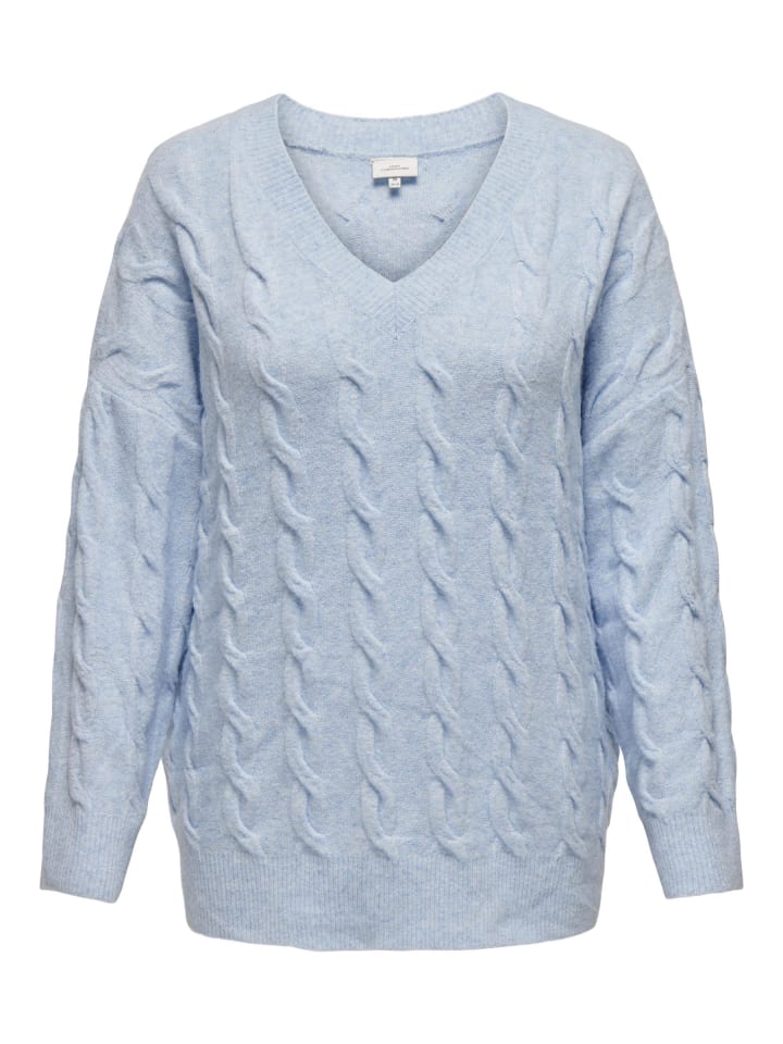 

Свитер ONLY Carmakoma, кашемировый синий