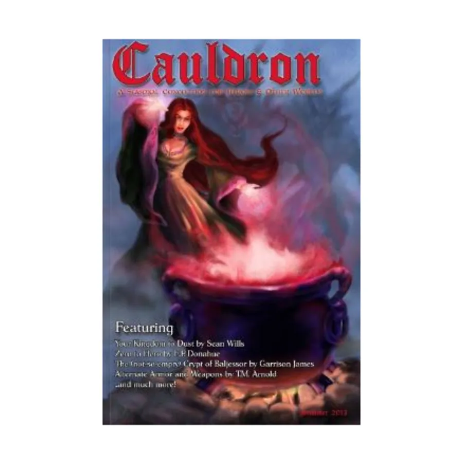

Cauldron #1, Heroes & Other Worlds, мягкая обложка