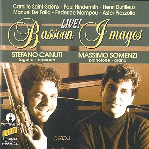 

CD диск Piazzolla / Canuti / Somenzi: Live Bassoon Images