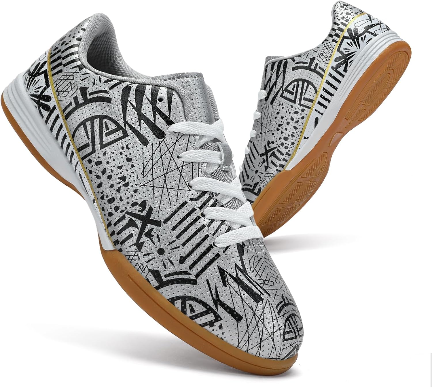 

Футбольные бутсы для игры в помещении: мужские, для футзала, детские, для игры в помещении Tmruni, серый