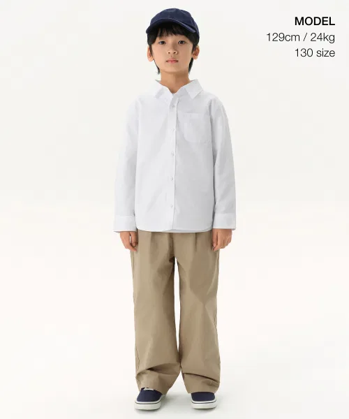 Детская рубашка MUSINSA STANDARD KIDS с длинным рукавом — фото 2