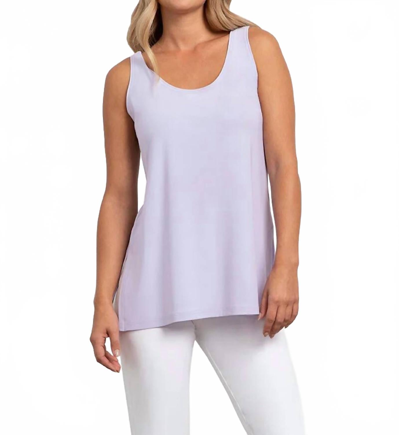 

Футболка-майка Go To в лавандовом цвете Sympli