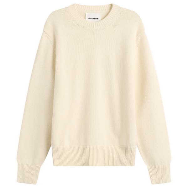 

Джемпер с круглым вырезом из фактурного хлопка Jil Sander, Piuma